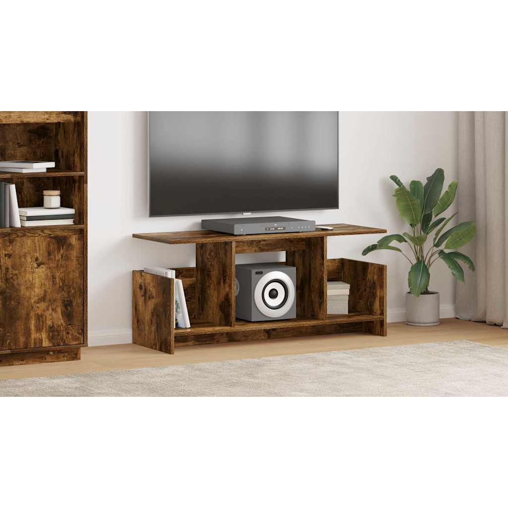 TV stand Smoked Oak 102 x 35 x 45 cm