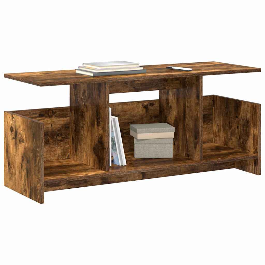 TV stand Smoked Oak 102 x 35 x 45 cm