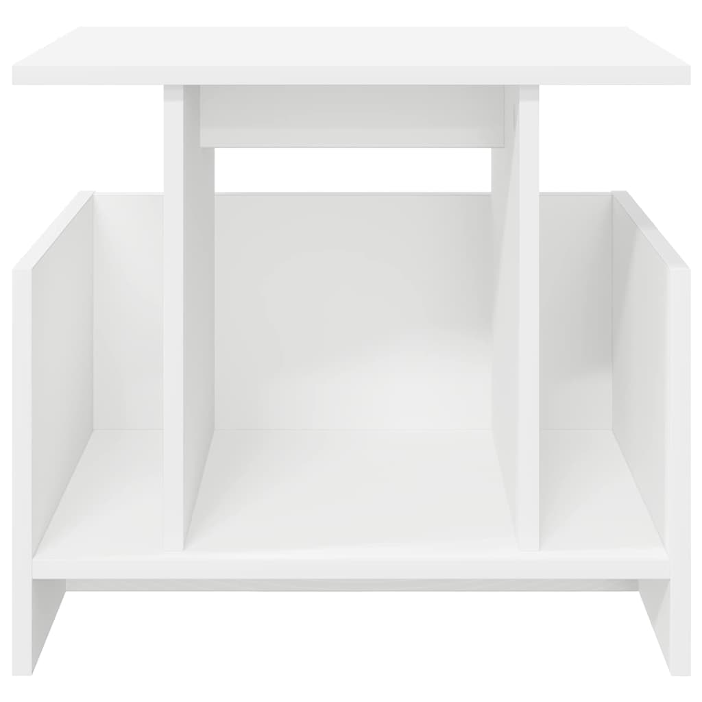 TV statīvs Balts 50 x 35 x 45 cm Apstrādāta koksne