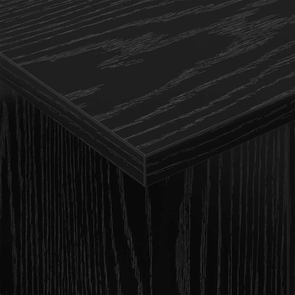 TV stand Black oak 50 x 35 x 45 cm