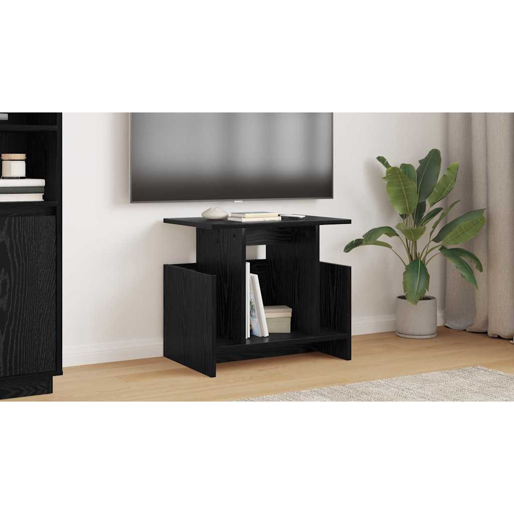 TV stand Black oak 50 x 35 x 45 cm