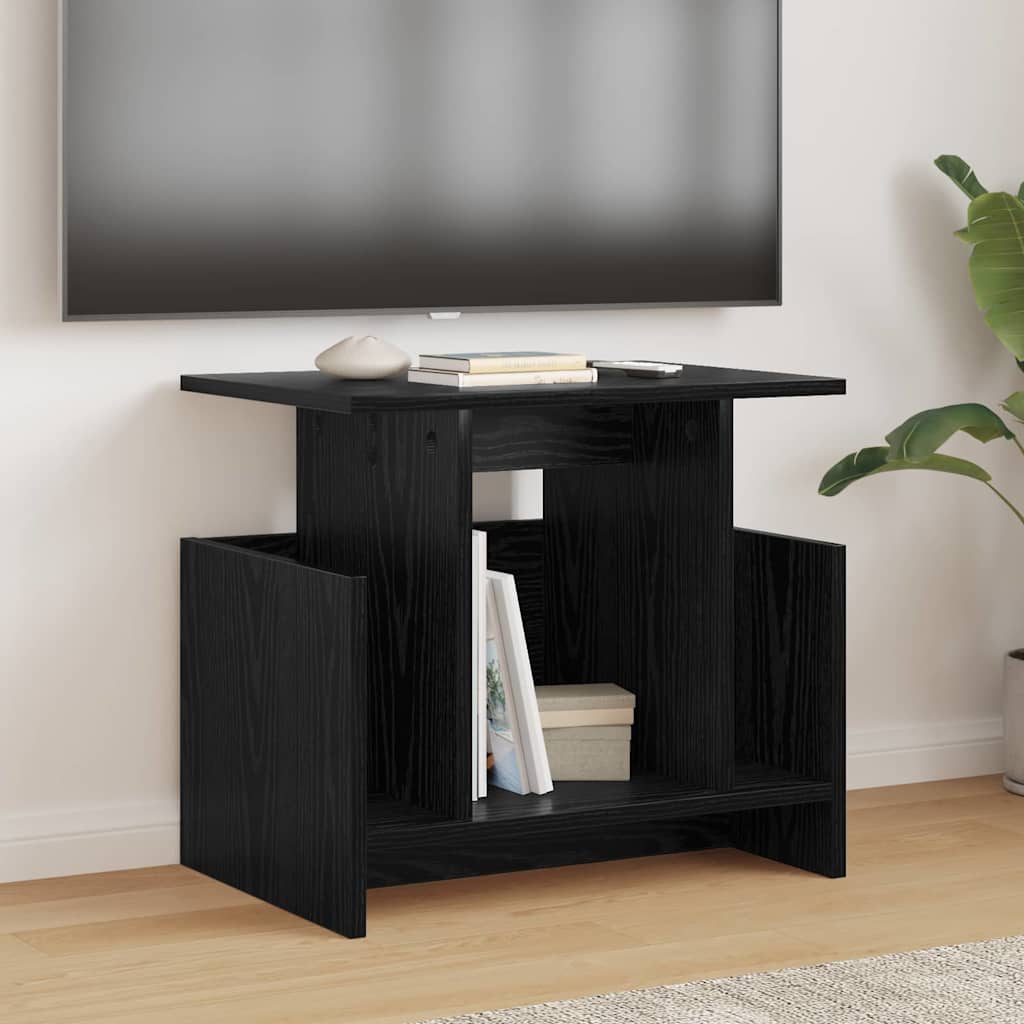 TV stand Black oak 50 x 35 x 45 cm