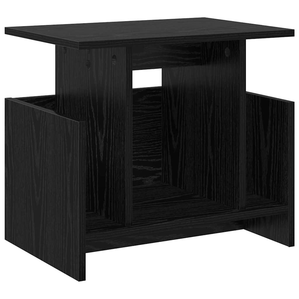 TV stand Black oak 50 x 35 x 45 cm