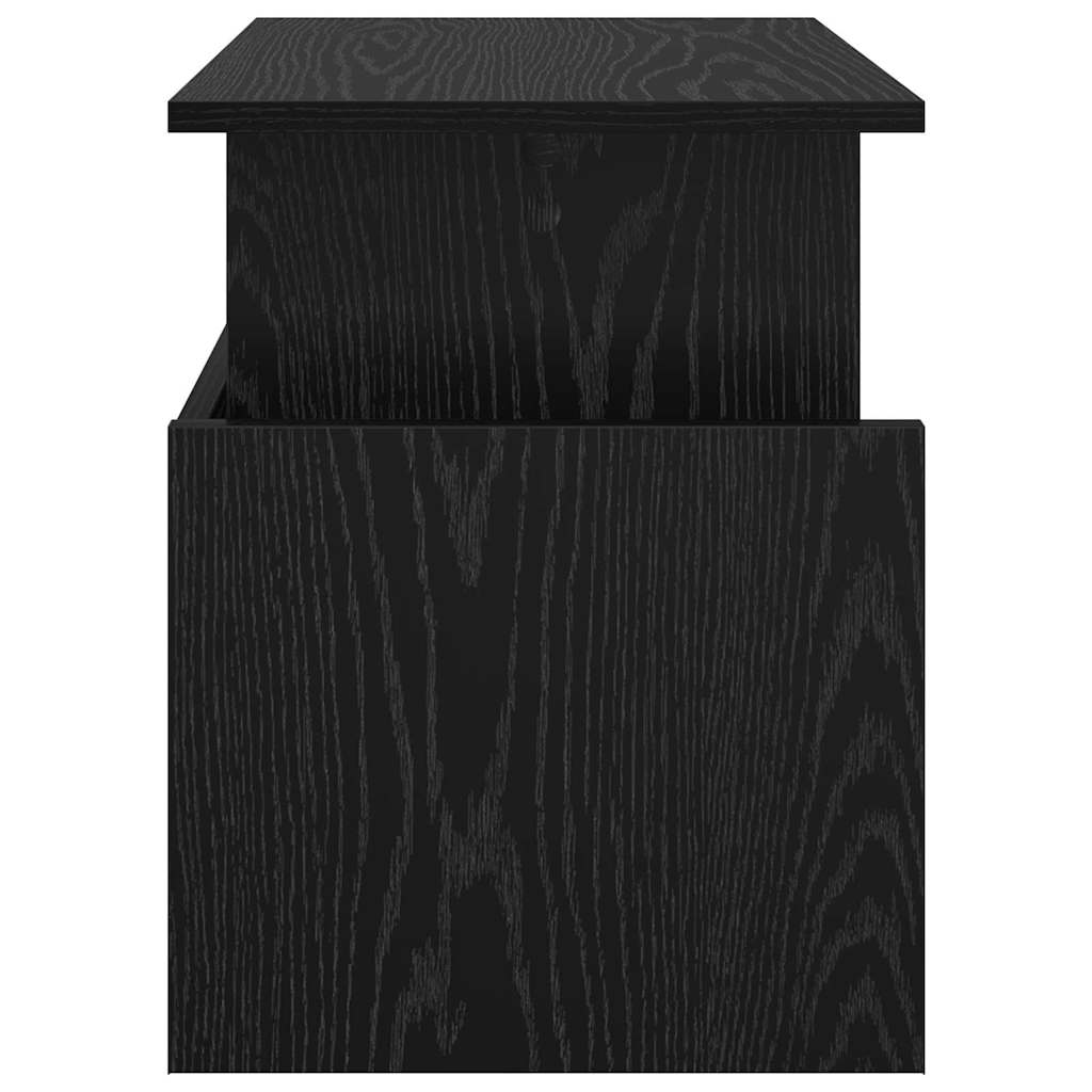 TV stand Black oak 50 x 35 x 45 cm
