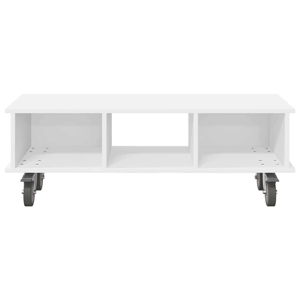 Televizoriaus stovas Balta 100 x 35 x 35 cm Apdirbta mediena