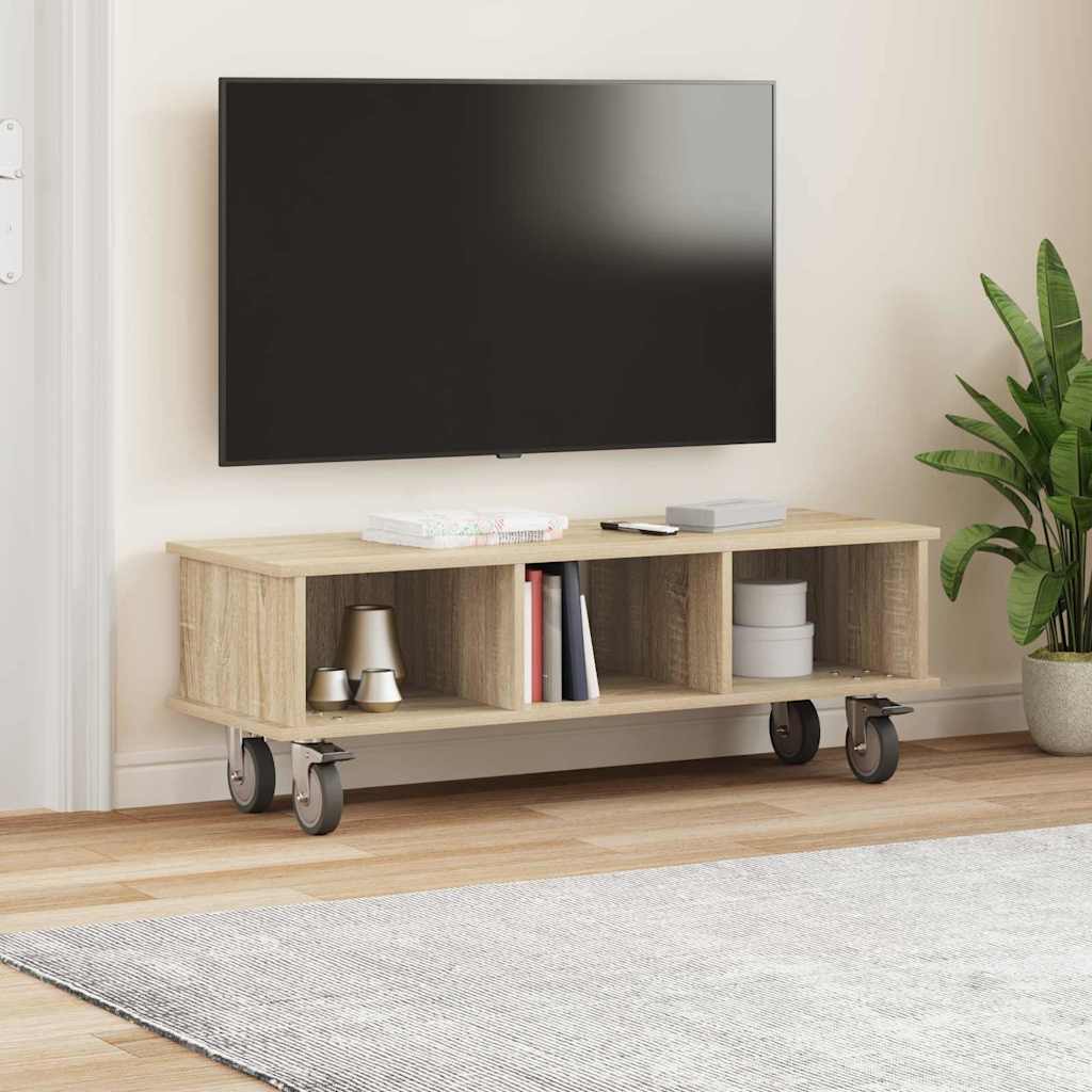 Televizoriaus stovas Sonoma ąžuolas 100 x 35 x 35 cm