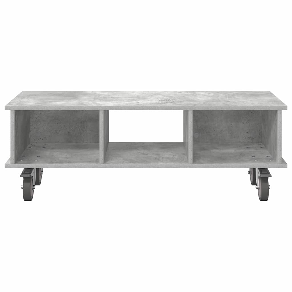 Televizoriaus stovas Betono pilka 100 x 35 x 35 cm