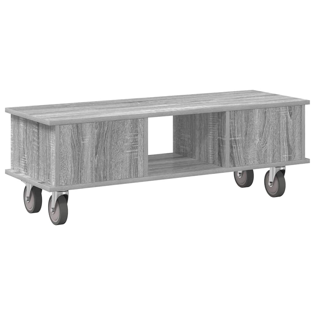 Televizoriaus stovas Pilkas Sonoma 100 x 35 x 35 cm