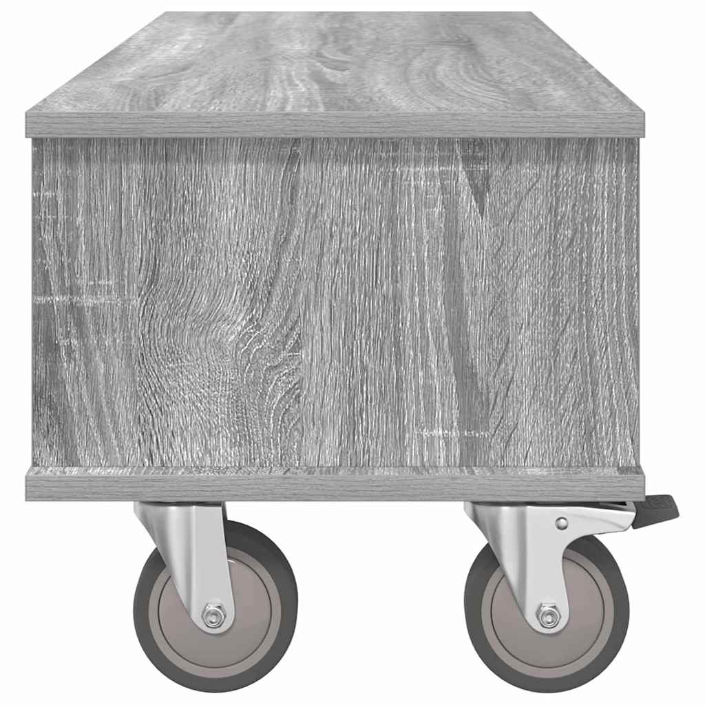 Televizoriaus stovas Pilkas Sonoma 100 x 35 x 35 cm
