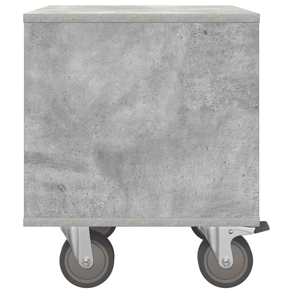 Naktinis staliukas Betono pilka 40,5 x 40 x 48 cm