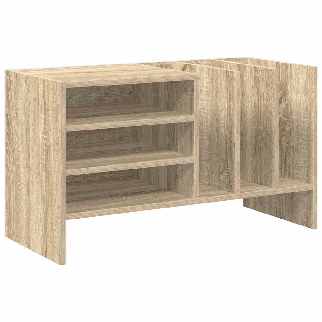 Record Cabinet with Shelf Sonoma Oak 78.5 x 35 x 45 cm
