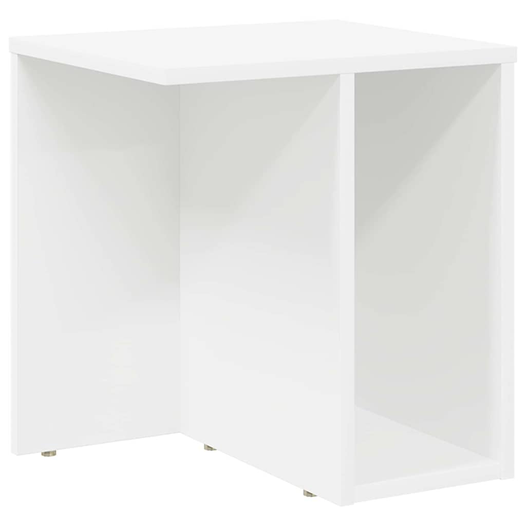 Coffee Table White 37 x 32 x 40 cm Engineered Wood