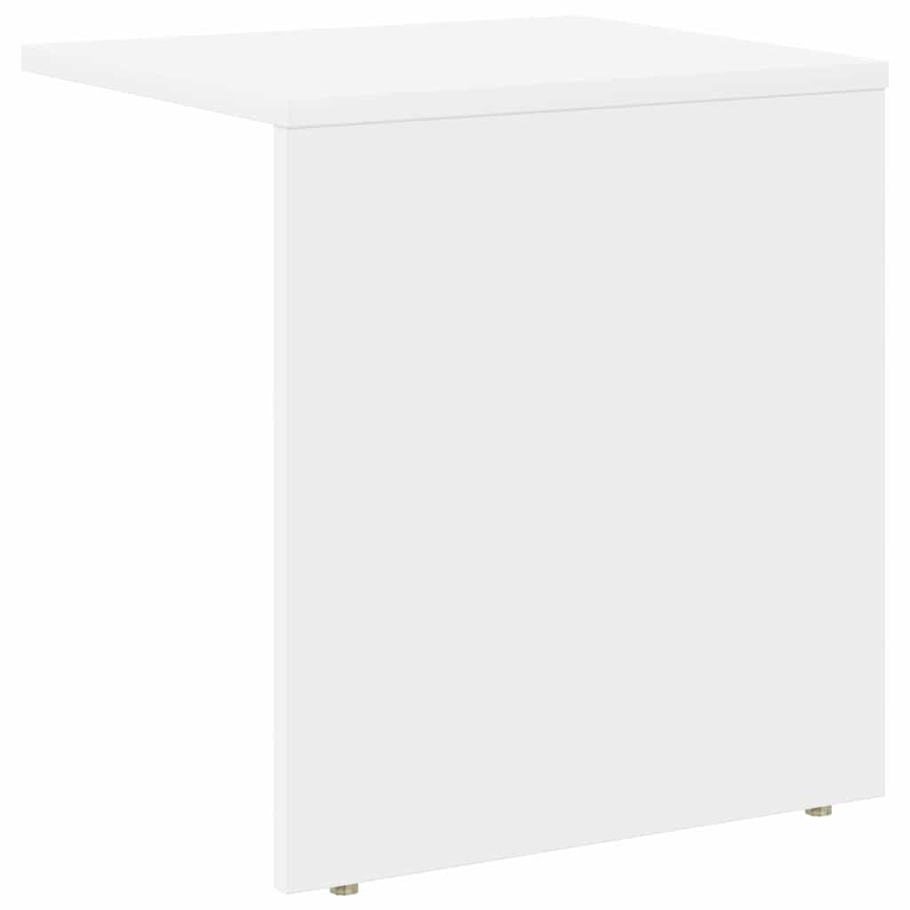Coffee Table White 37 x 32 x 40 cm Engineered Wood