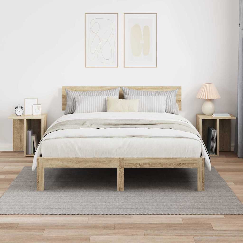 Coffee Tables 2 pcs Sonoma Oak 37 x 32 x 40 cm