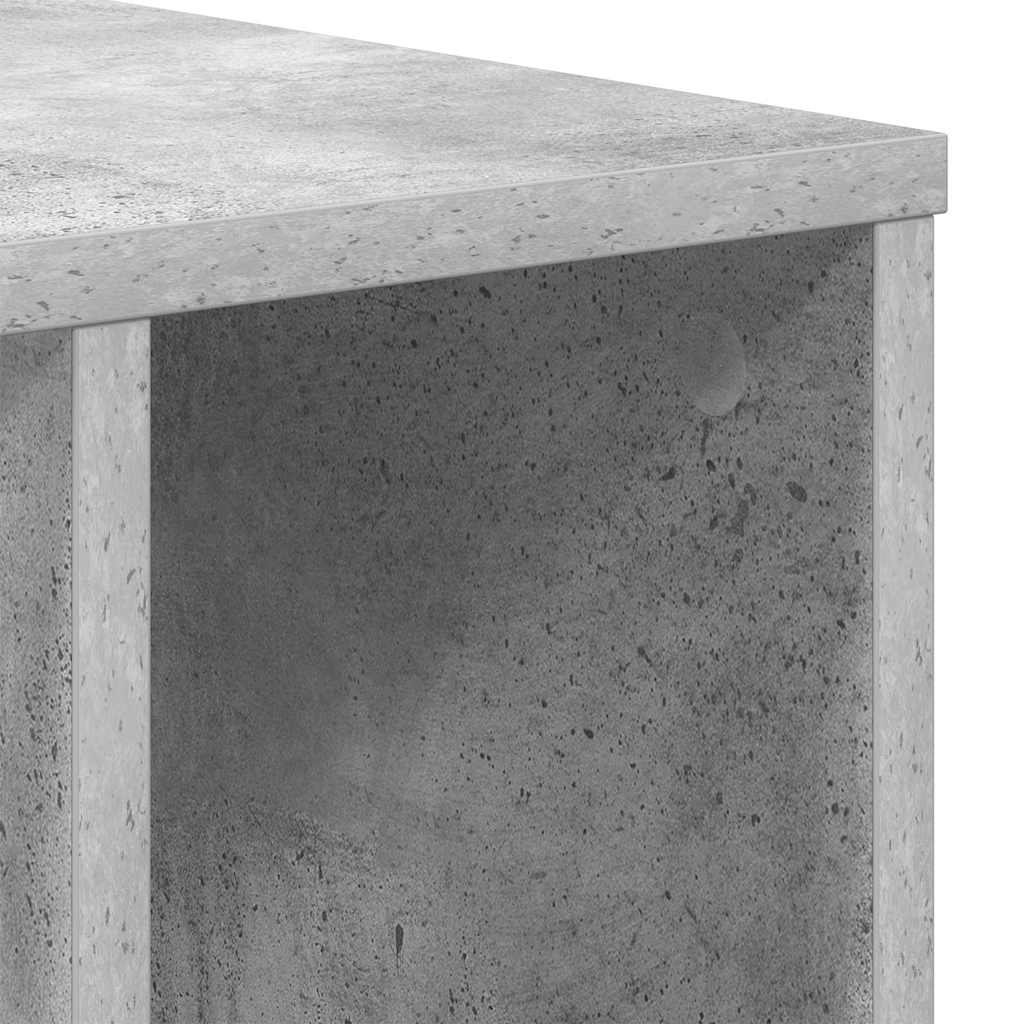 Coffee Table Concrete Gray 37 x 32 x 40 cm