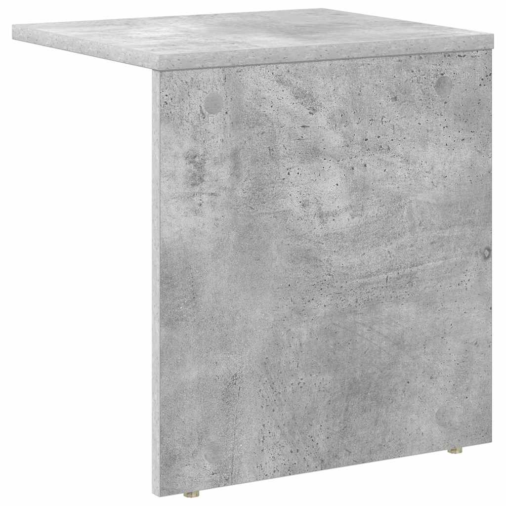 Coffee Table Concrete Gray 37 x 32 x 40 cm
