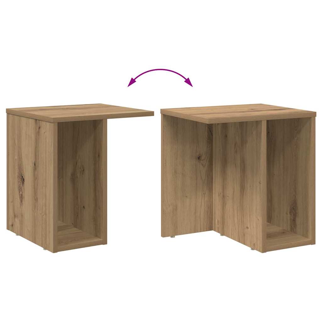 Coffee table Craftsman oak 37 x 32 x 40 cm