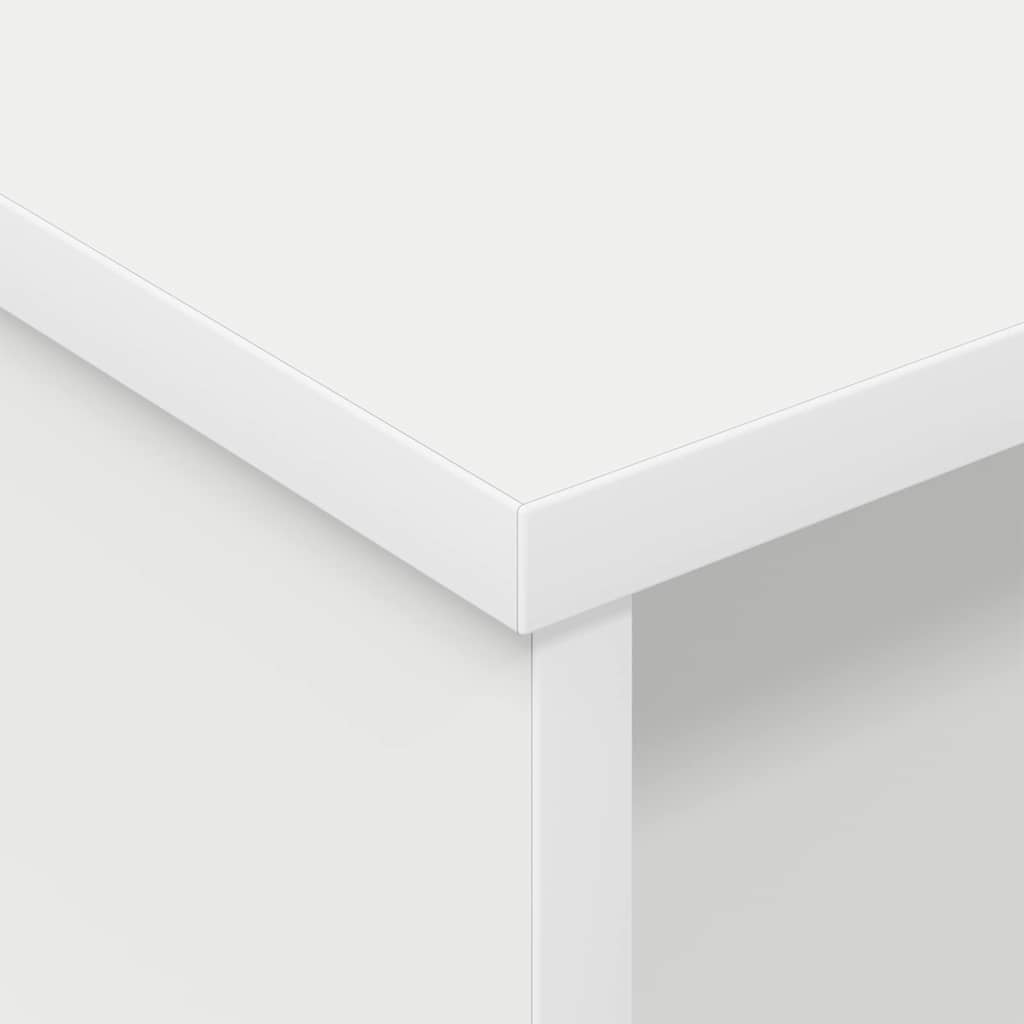 Bedside Table White 40 x 31 x 15 cm Engineered Wood