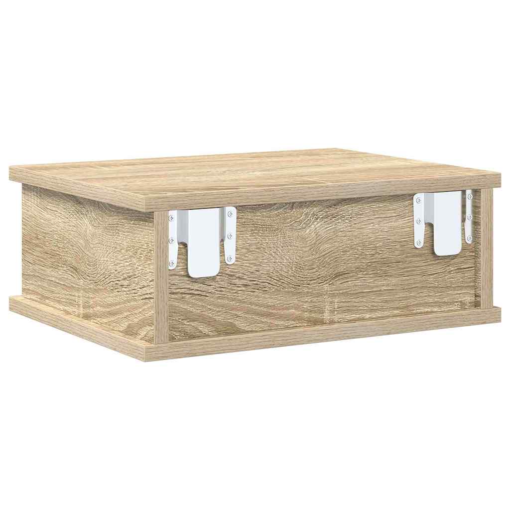 Naktinis staliukas 2 pcs Sonoma ąžuolas 40 x 31 x 15 cm