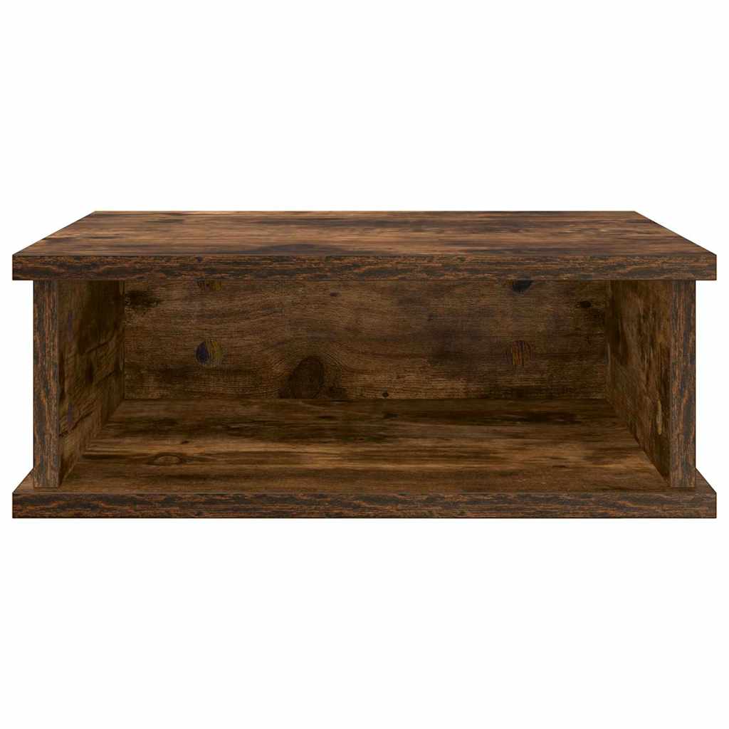 Naktinis staliukas 2 pcs Rūkyta ąžuolas 40 x 31 x 15 cm