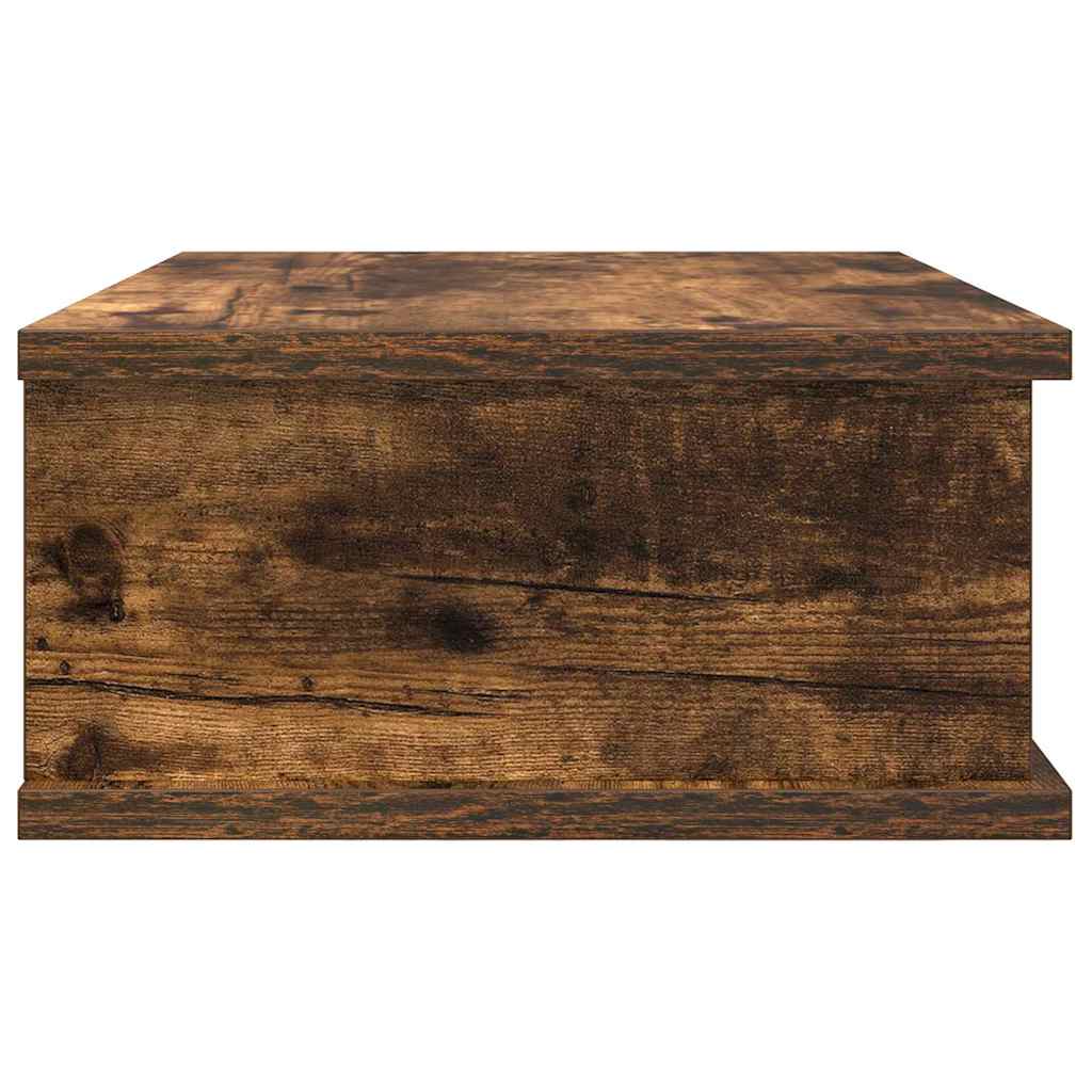 Naktinis staliukas 2 pcs Rūkyta ąžuolas 40 x 31 x 15 cm