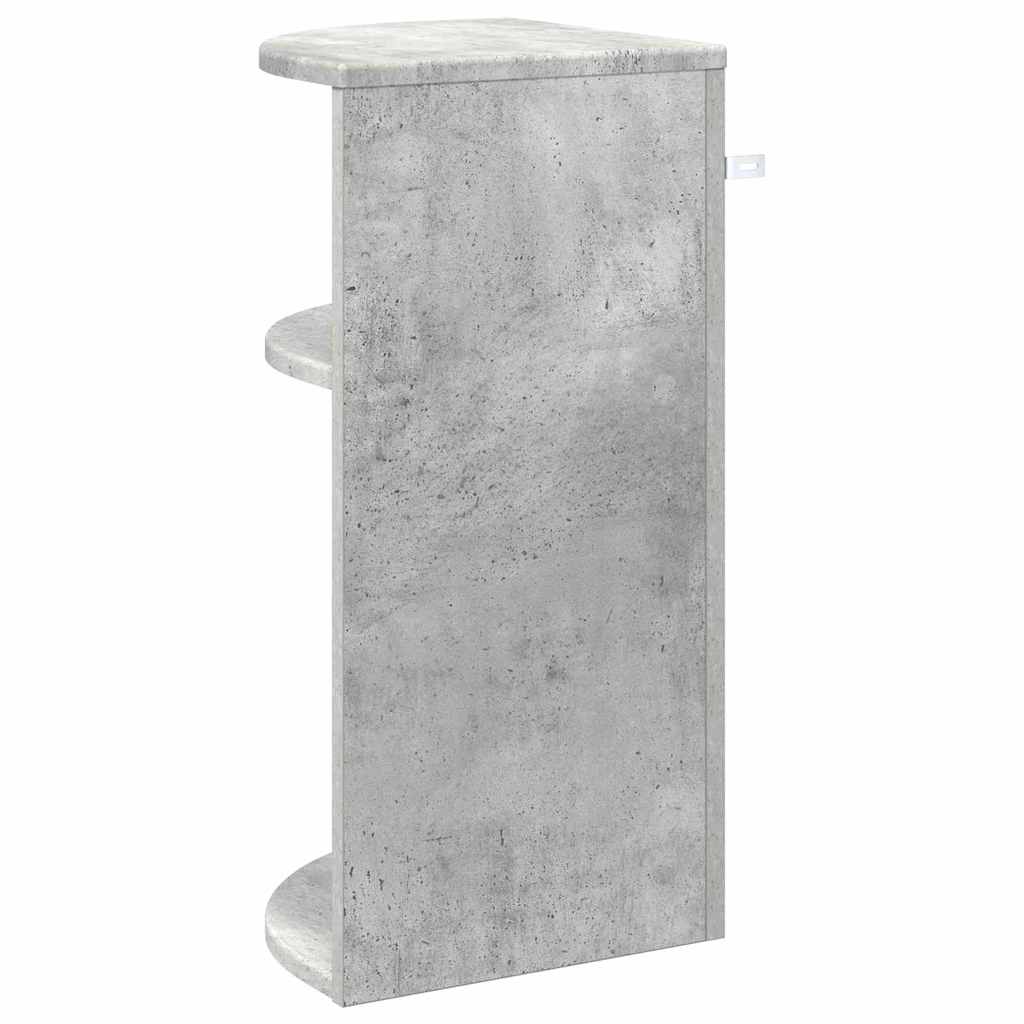 Žurnalinis staliukas Betono pilka 29,6 x 29,6 x 60 cm