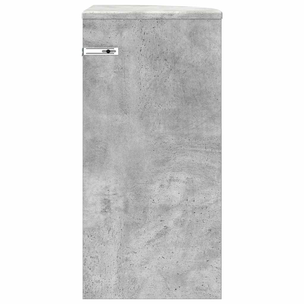 Žurnalinis staliukas Betono pilka 29,6 x 29,6 x 60 cm