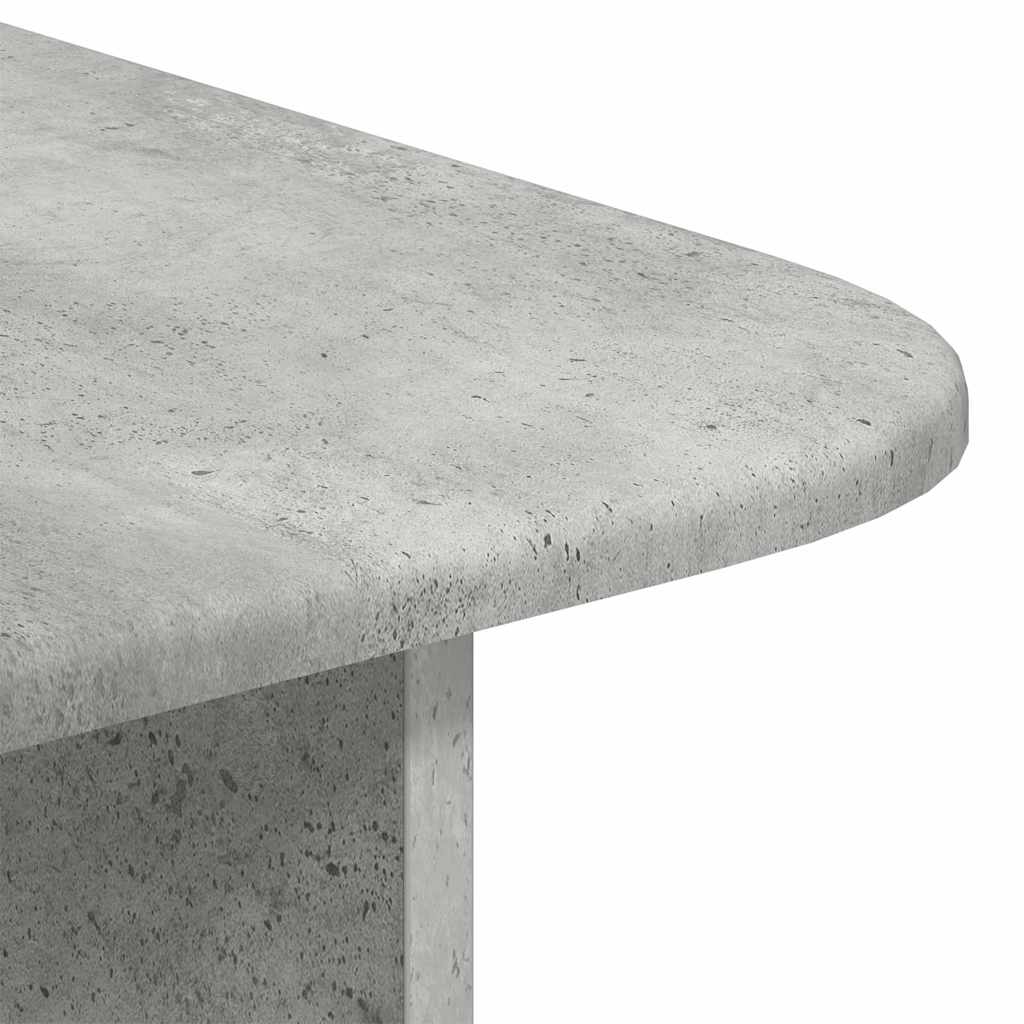 Kavos staliukas Betono pilka 93 x 53 x 33 cm Apdirbta mediena