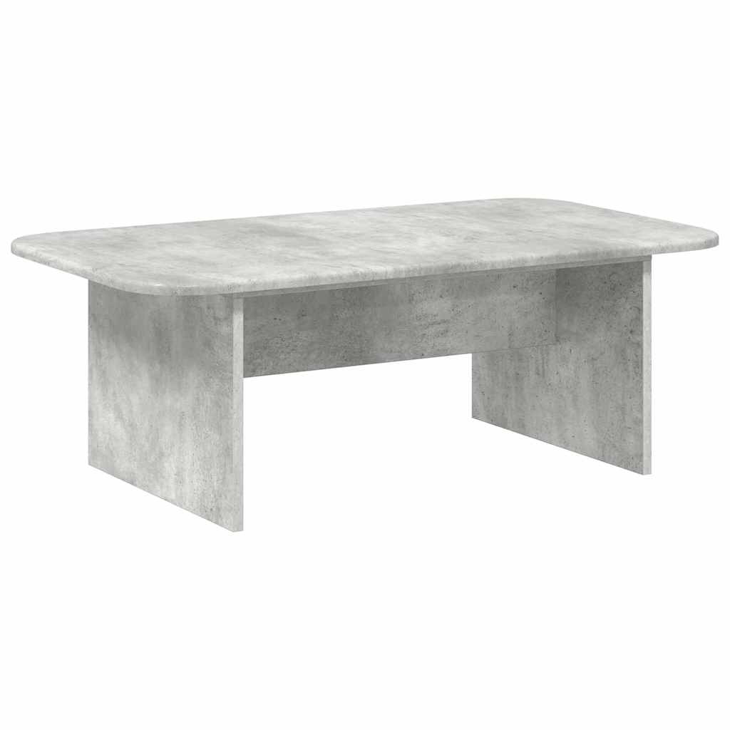Kavos staliukas Betono pilka 93 x 53 x 33 cm Apdirbta mediena