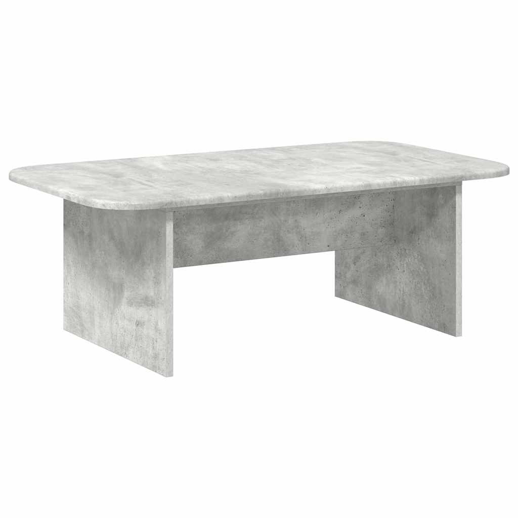 Kavos staliukas Betono pilka 93 x 53 x 33 cm Apdirbta mediena