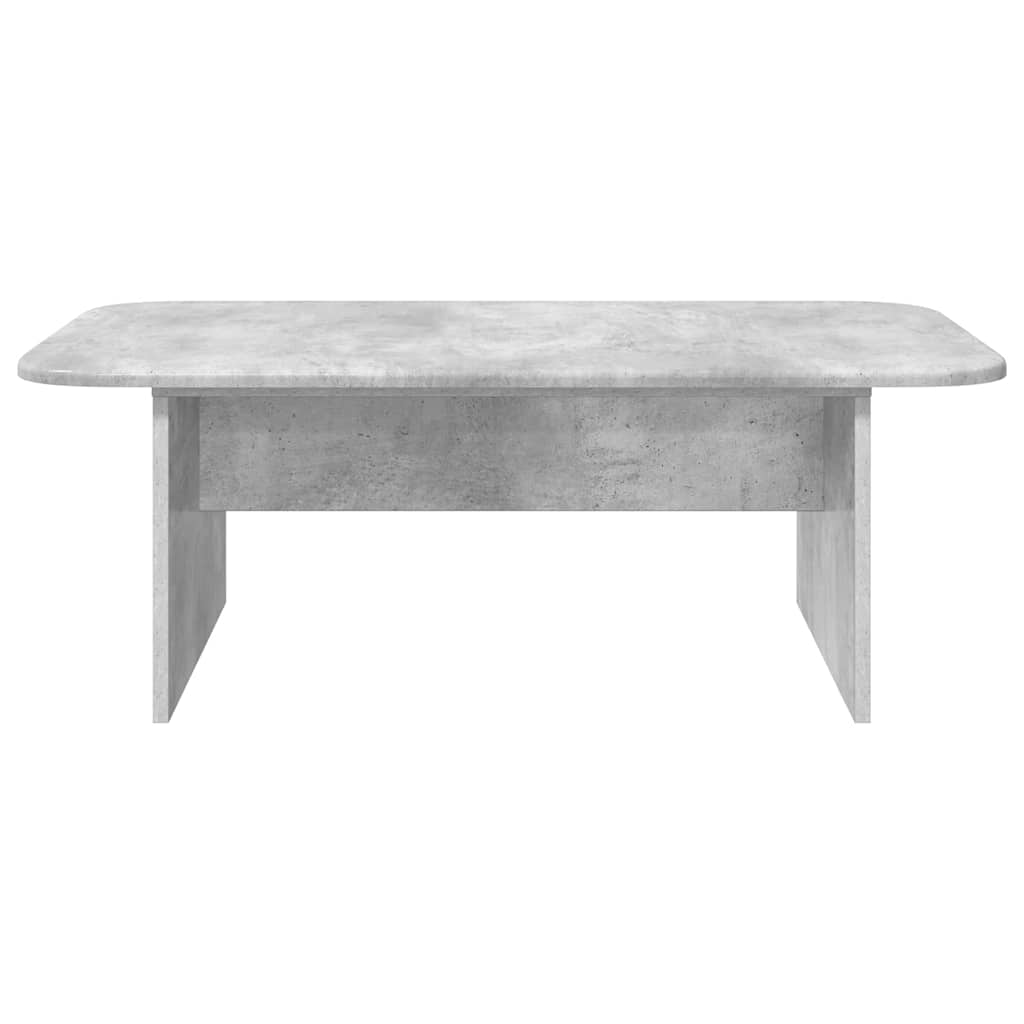 Kavos staliukas Betono pilka 93 x 53 x 33 cm Apdirbta mediena