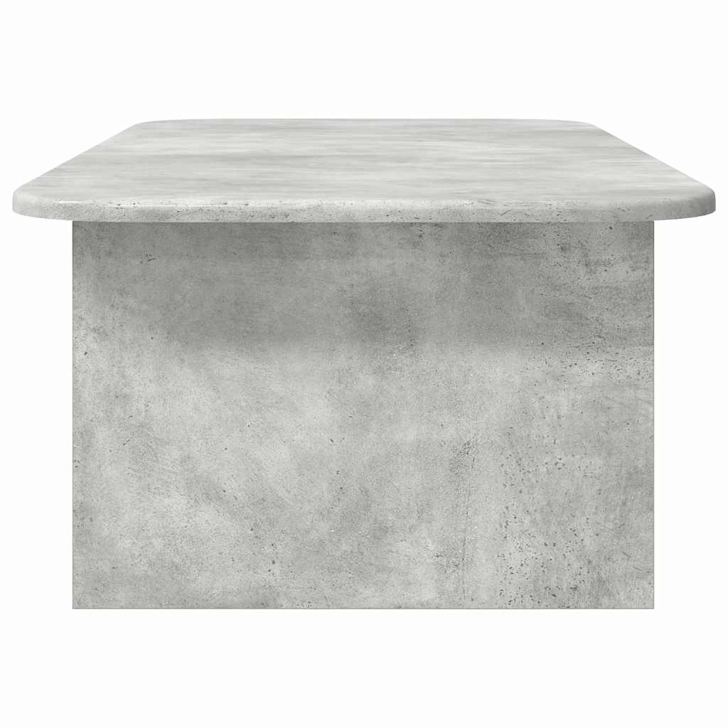 Kavos staliukas Betono pilka 93 x 53 x 33 cm Apdirbta mediena