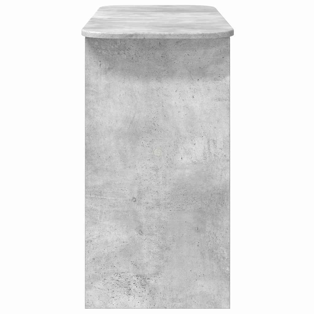 Konsolinis stalas Betono pilka 93 x 40 x 75 cm Apdirbta mediena
