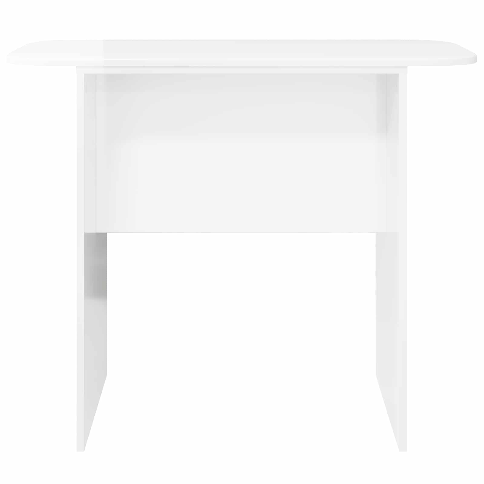 Konsolinis stalas Aukštai blizganti balta 93 x 40 x 75 cm