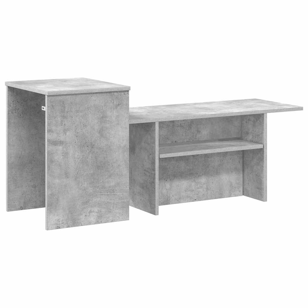 Konsolinis stalas Betono pilka 80 x 50 x 225 cm