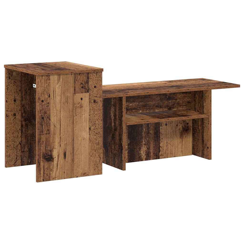 Console table Old Wood 80 x 50 x 225 cm Reclaimed wood