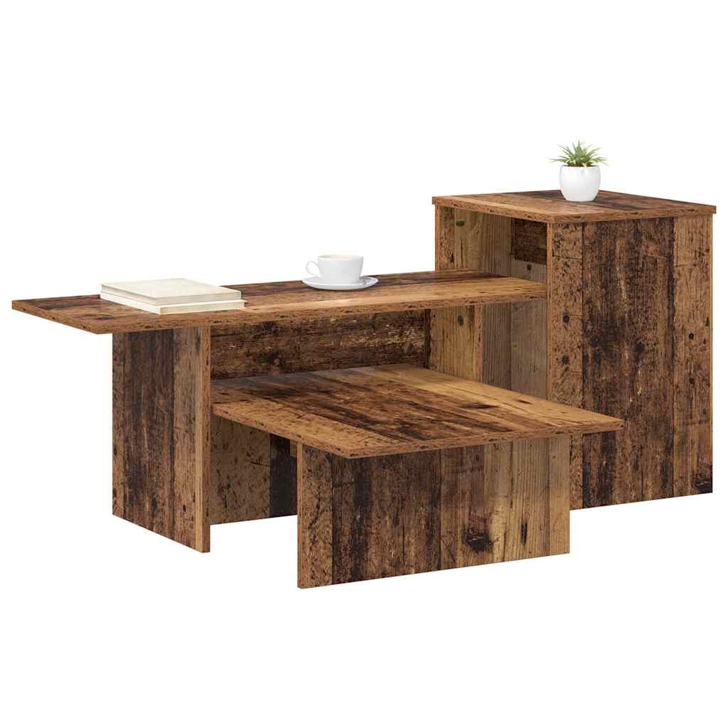 Console table Old Wood 80 x 50 x 225 cm Reclaimed wood
