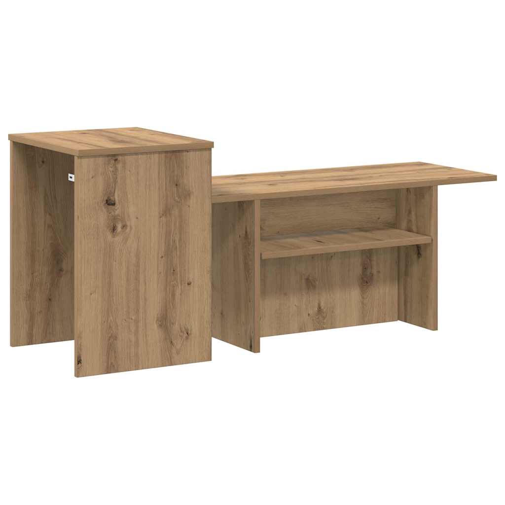 Konsolinis stalas Amatininkų ąžuolas 80 x 50 x 225 cm