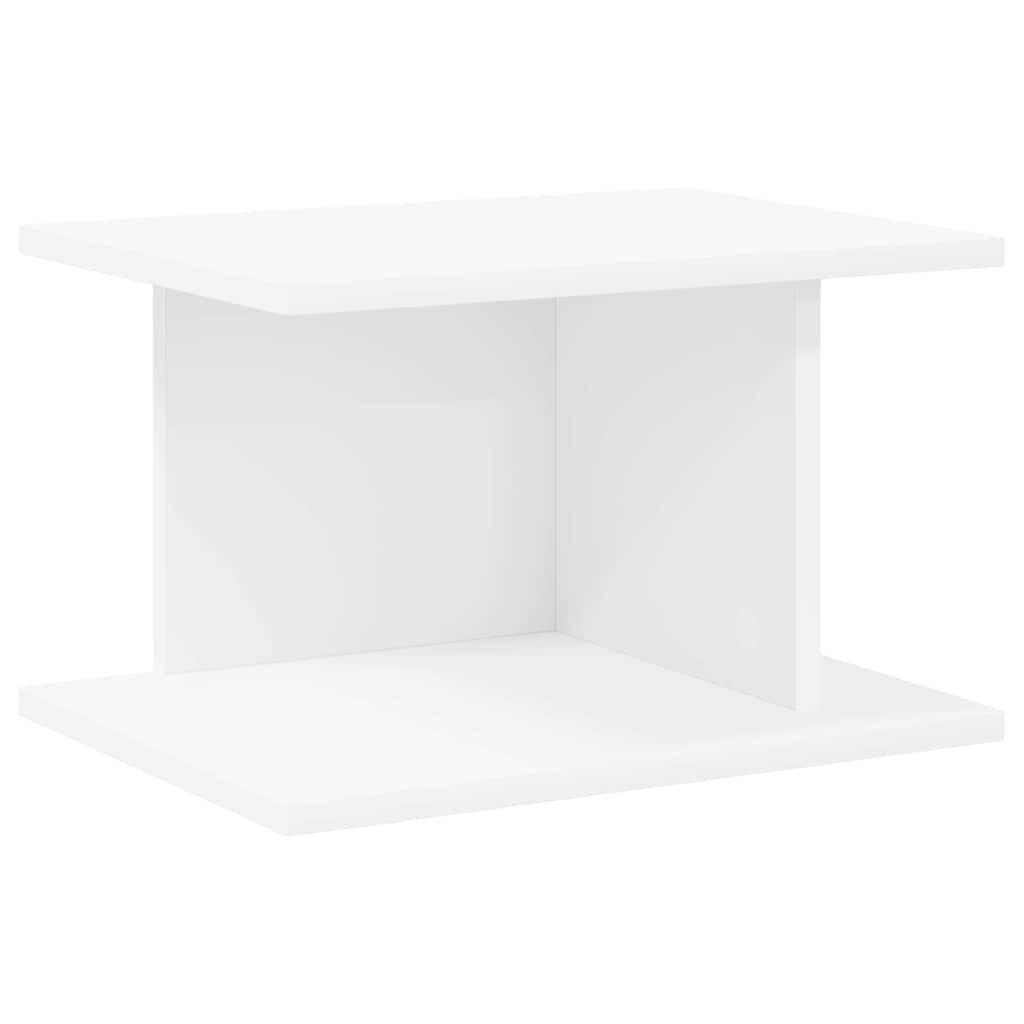 Naktinis staliukas Balta 40 x 30 x 25 cm Apdirbta mediena