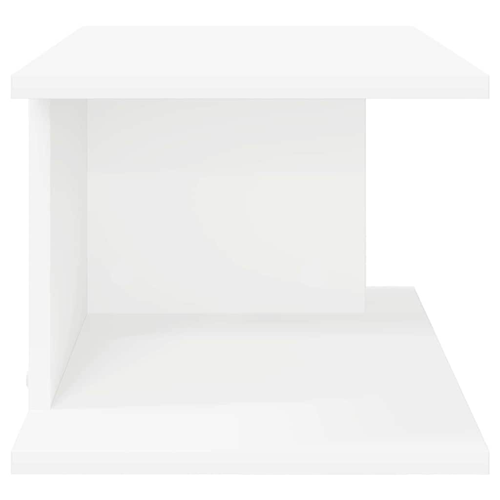 Naktinis staliukas Balta 40 x 30 x 25 cm Apdirbta mediena