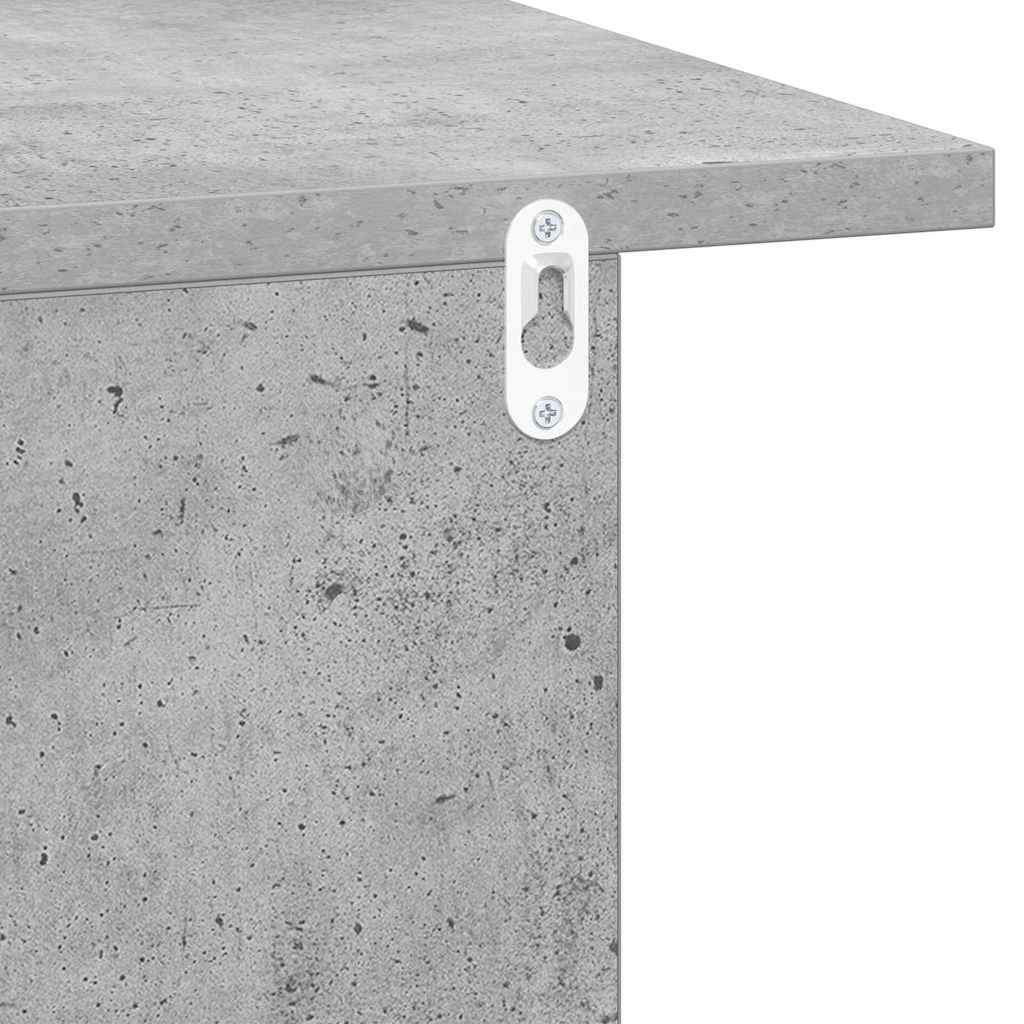 Naktinis staliukas Betono pilka 40 x 30 x 25 cm