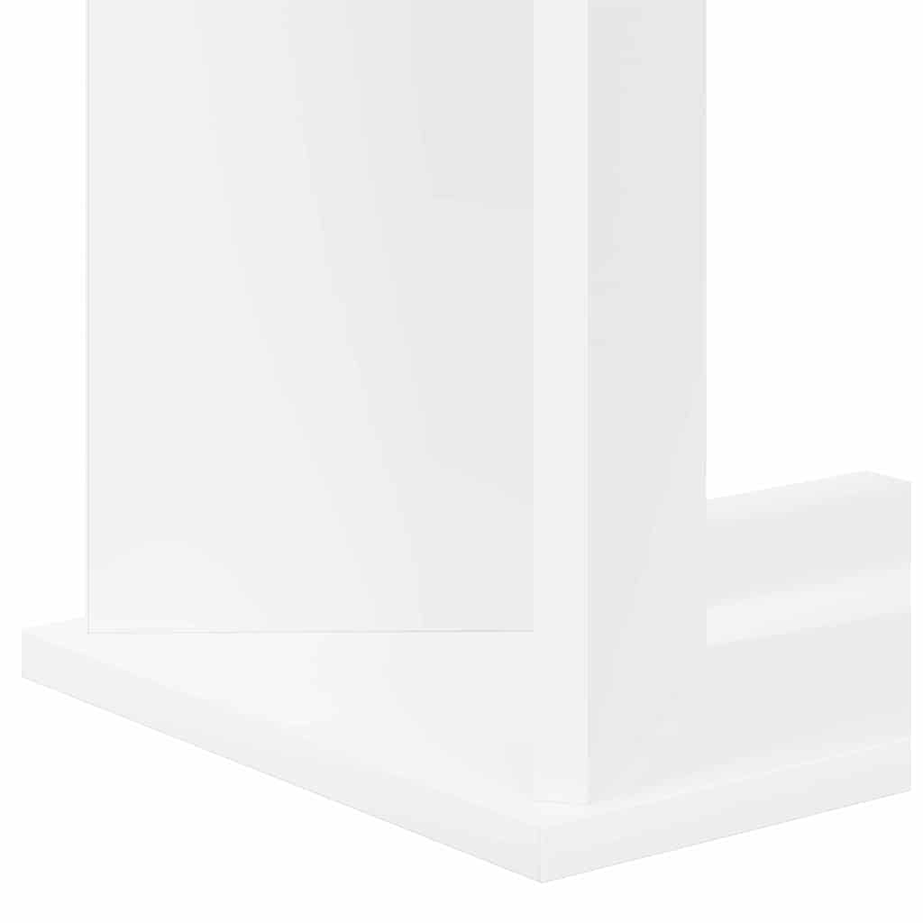 Žurnalinis staliukas Balta 35 x 25 x 50 cm Apdirbta mediena