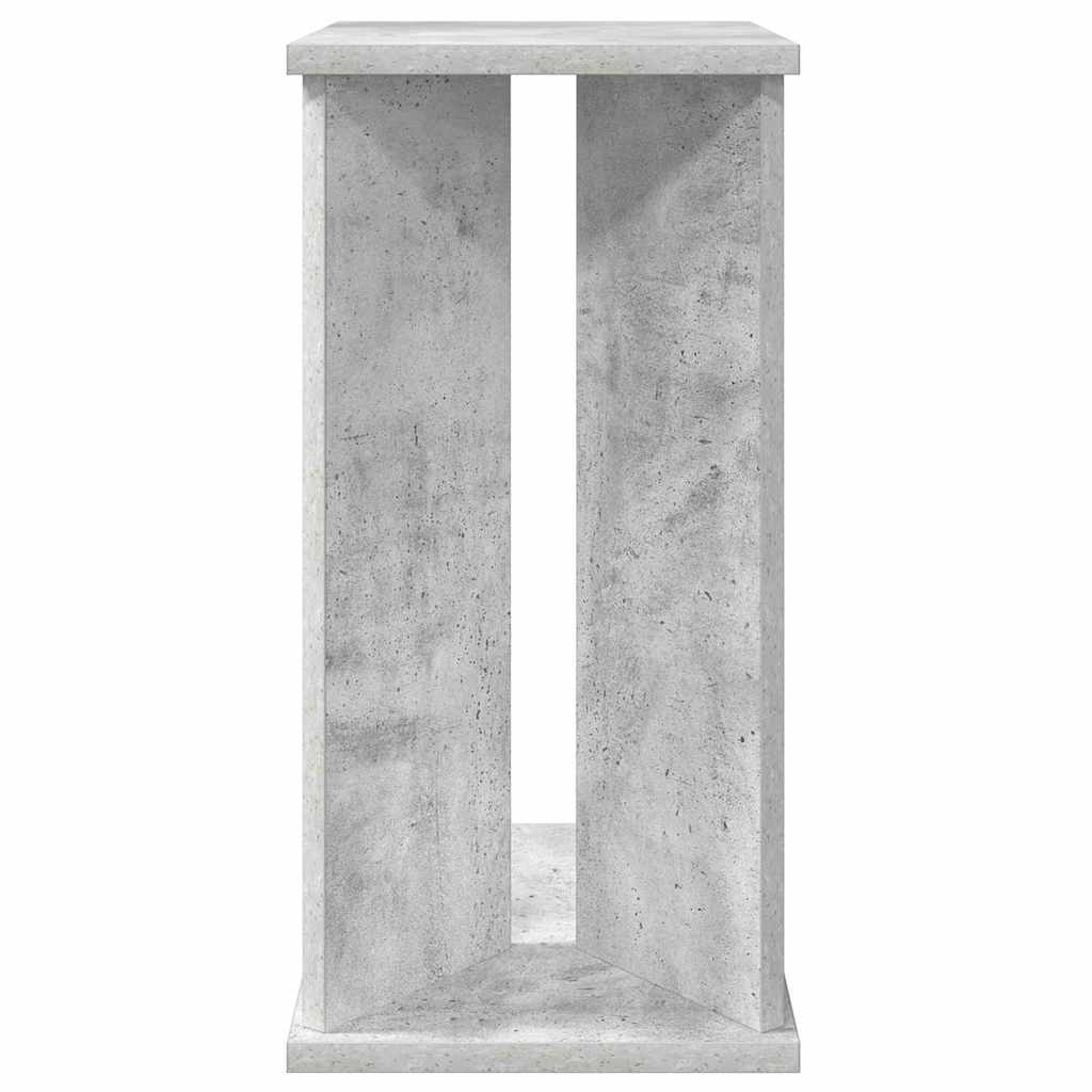 Žurnalinis staliukas Betono pilka 35 x 25 x 50 cm