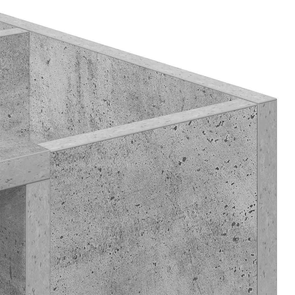 Kavos staliukas Betono pilka 101,5 x 50 x 37 cm