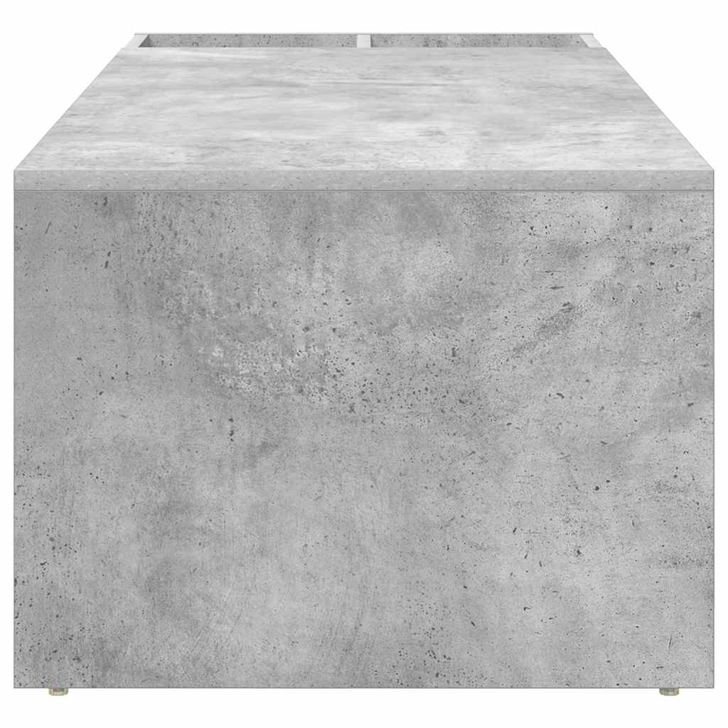Kavos staliukas Betono pilka 101,5 x 50 x 37 cm