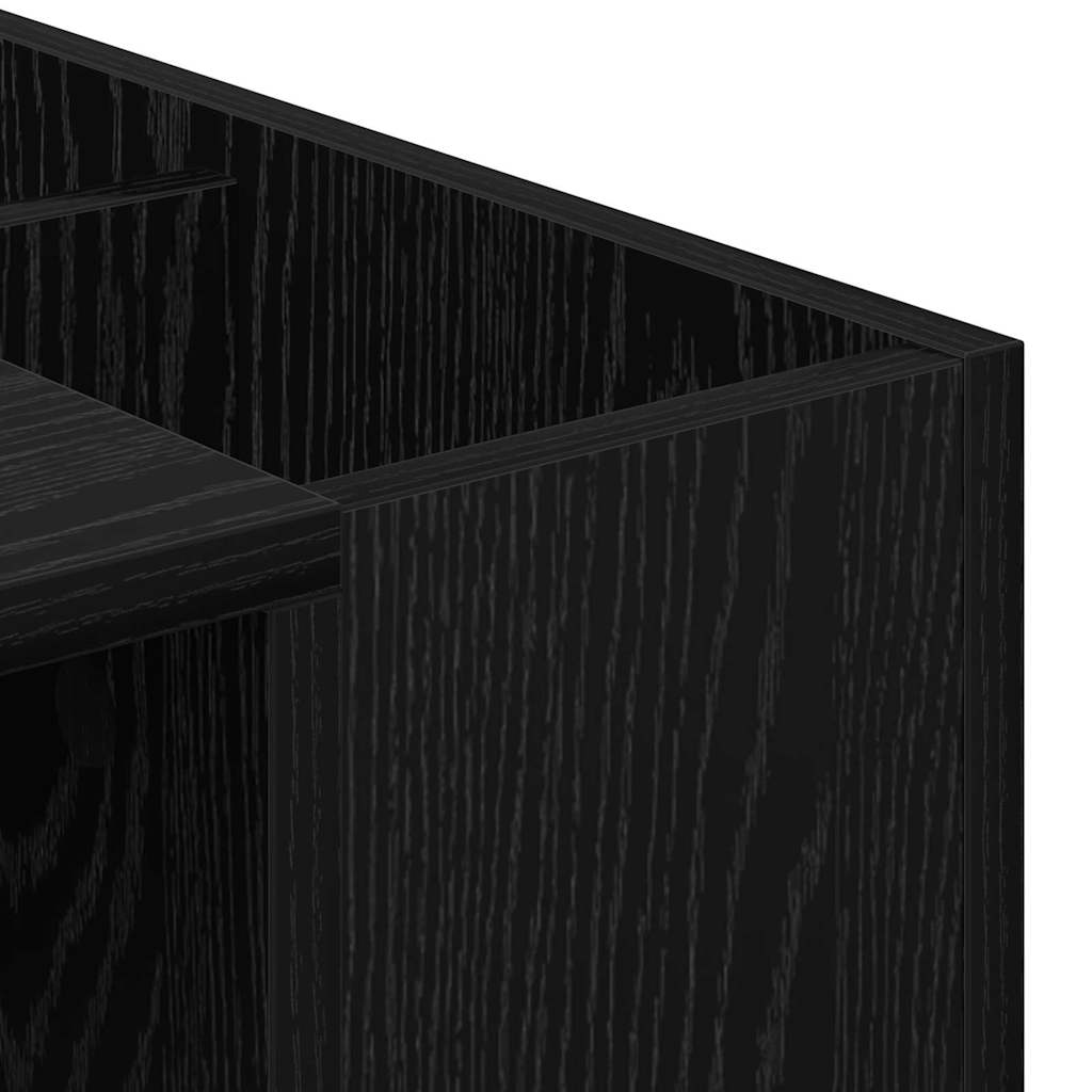 Stalas Juodas ąžuolas 109 x 50 x 78 cm Apdirbta mediena