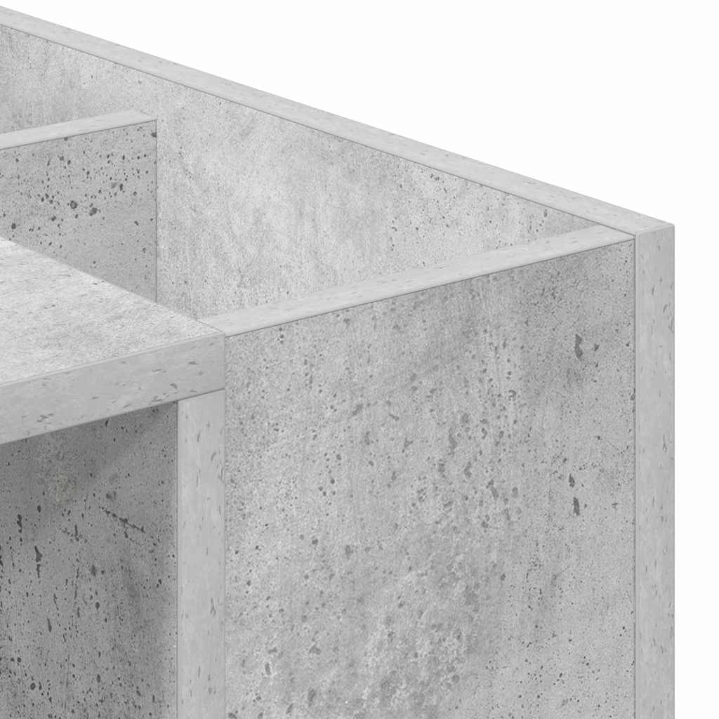 Stalas Betono pilka 109 x 50 x 78 cm Apdirbta mediena