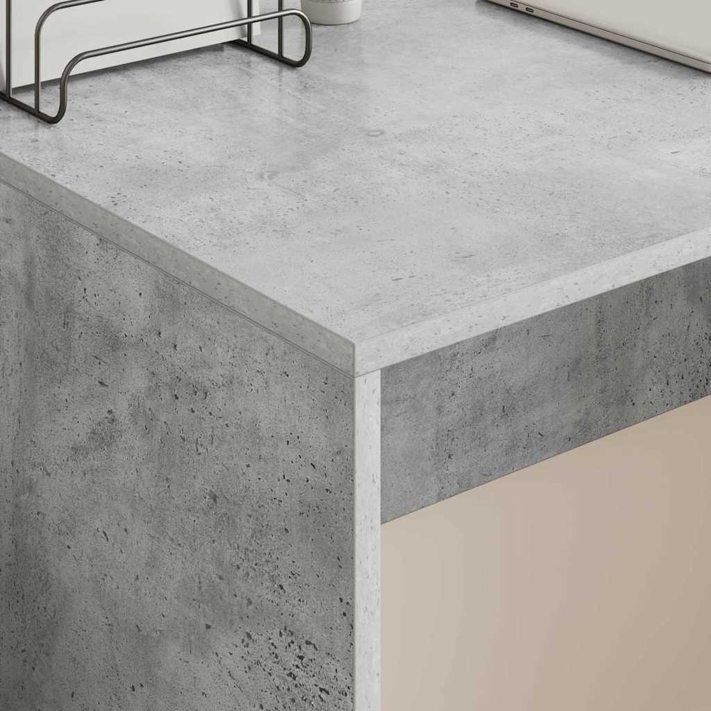 Stalas Betono pilka 109 x 50 x 78 cm Apdirbta mediena