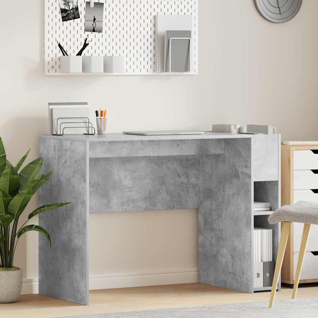 Stalas Betono pilka 109 x 50 x 78 cm Apdirbta mediena