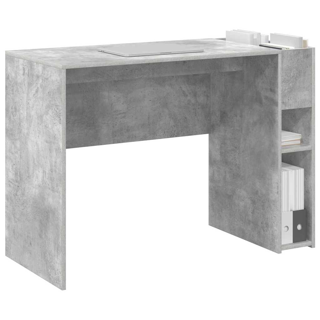 Stalas Betono pilka 109 x 50 x 78 cm Apdirbta mediena
